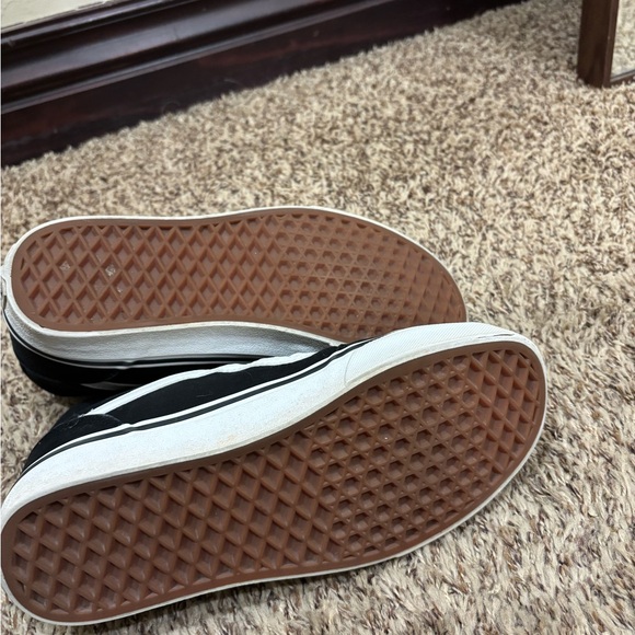 Vans Black and White High-Top Sneakers - Picture 7 of 7